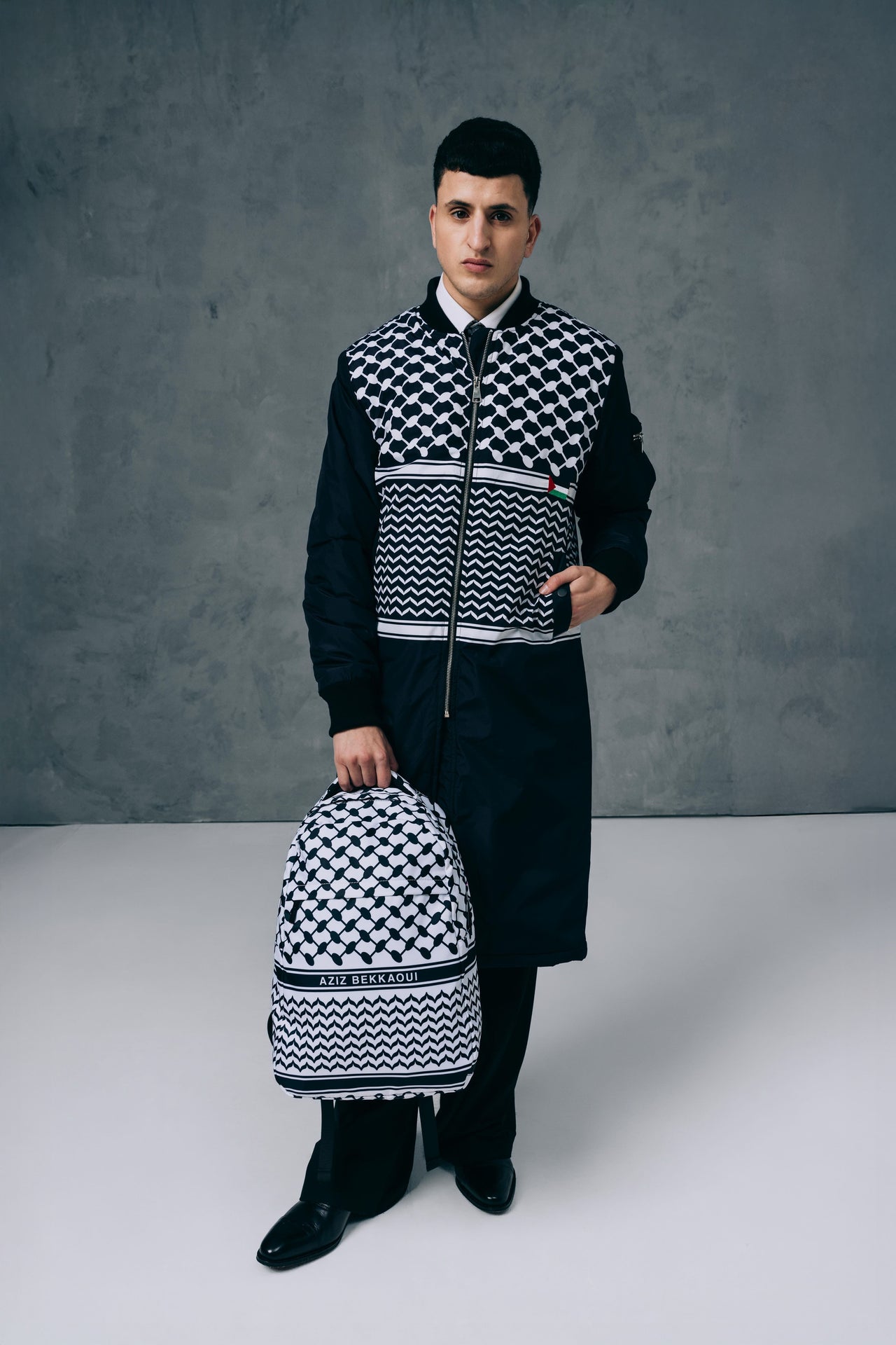 Keffiyeh Backpack Men
