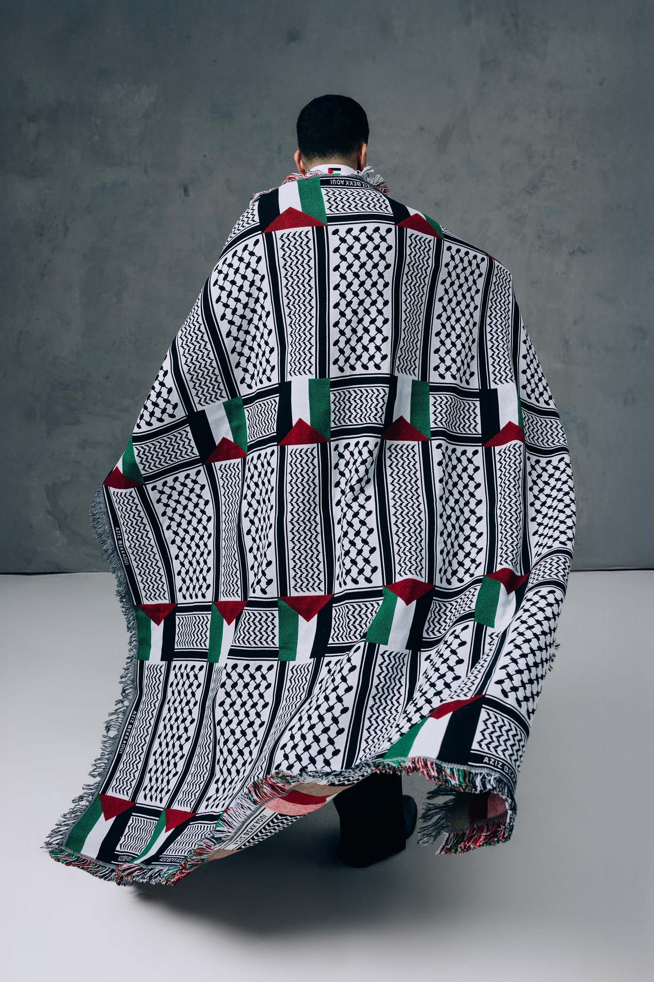 Palestine Blanket Men
