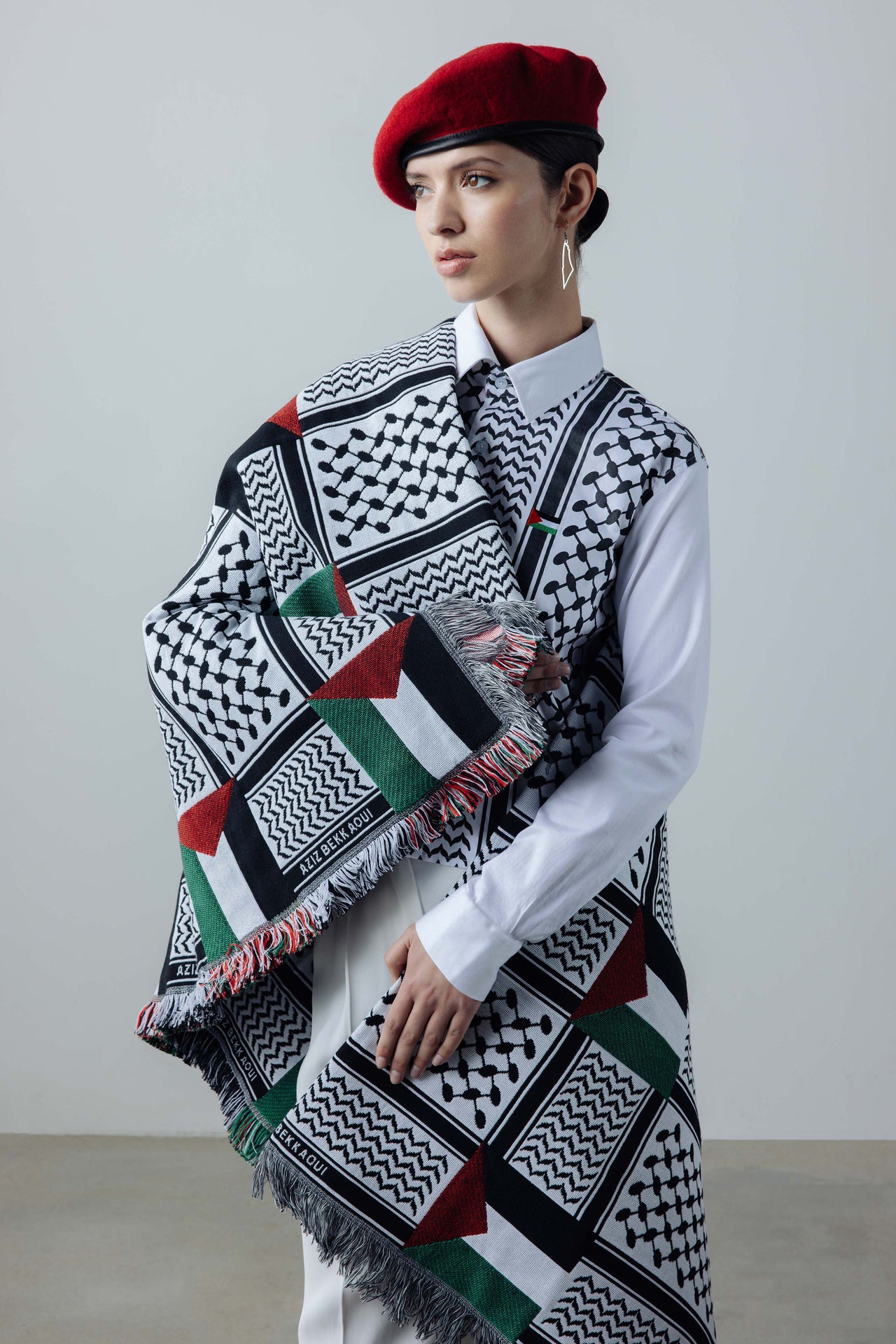 Palestine Blanket Women