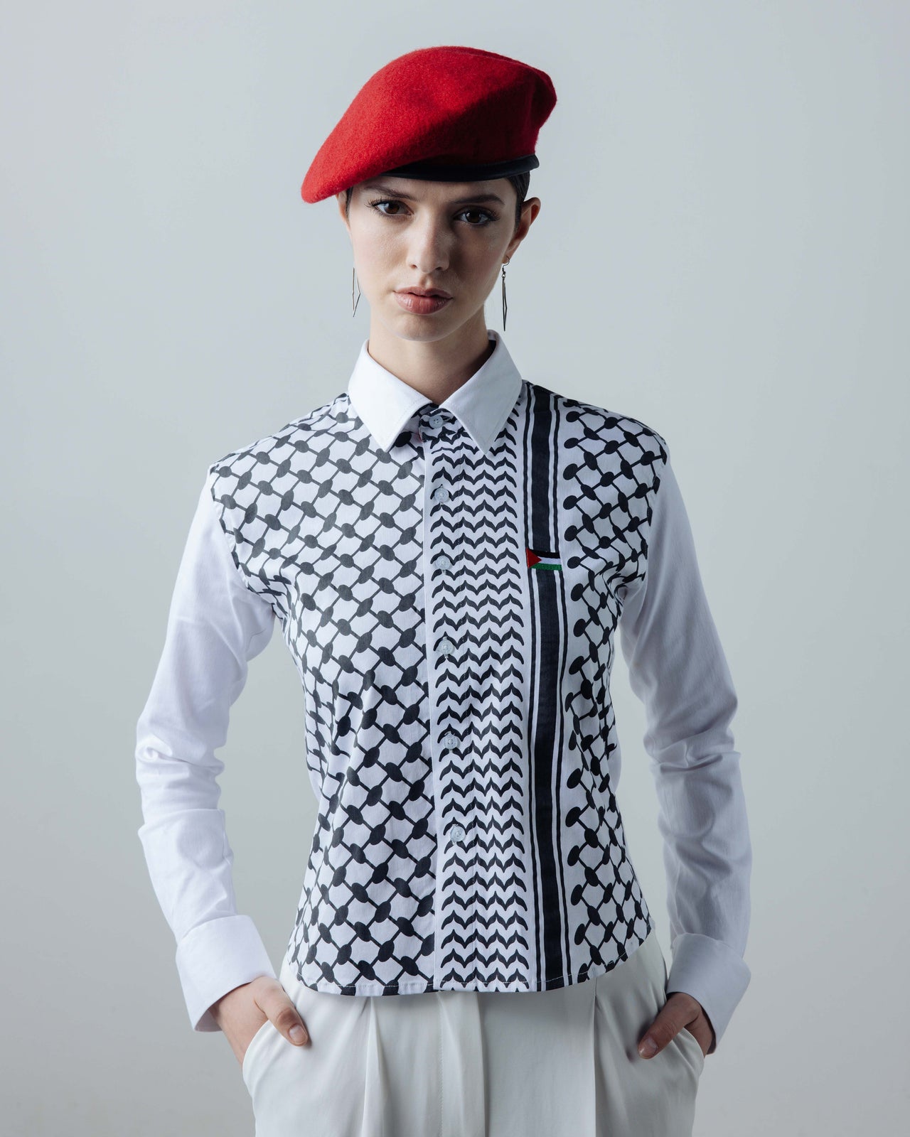 Keffiyeh Shirt Women