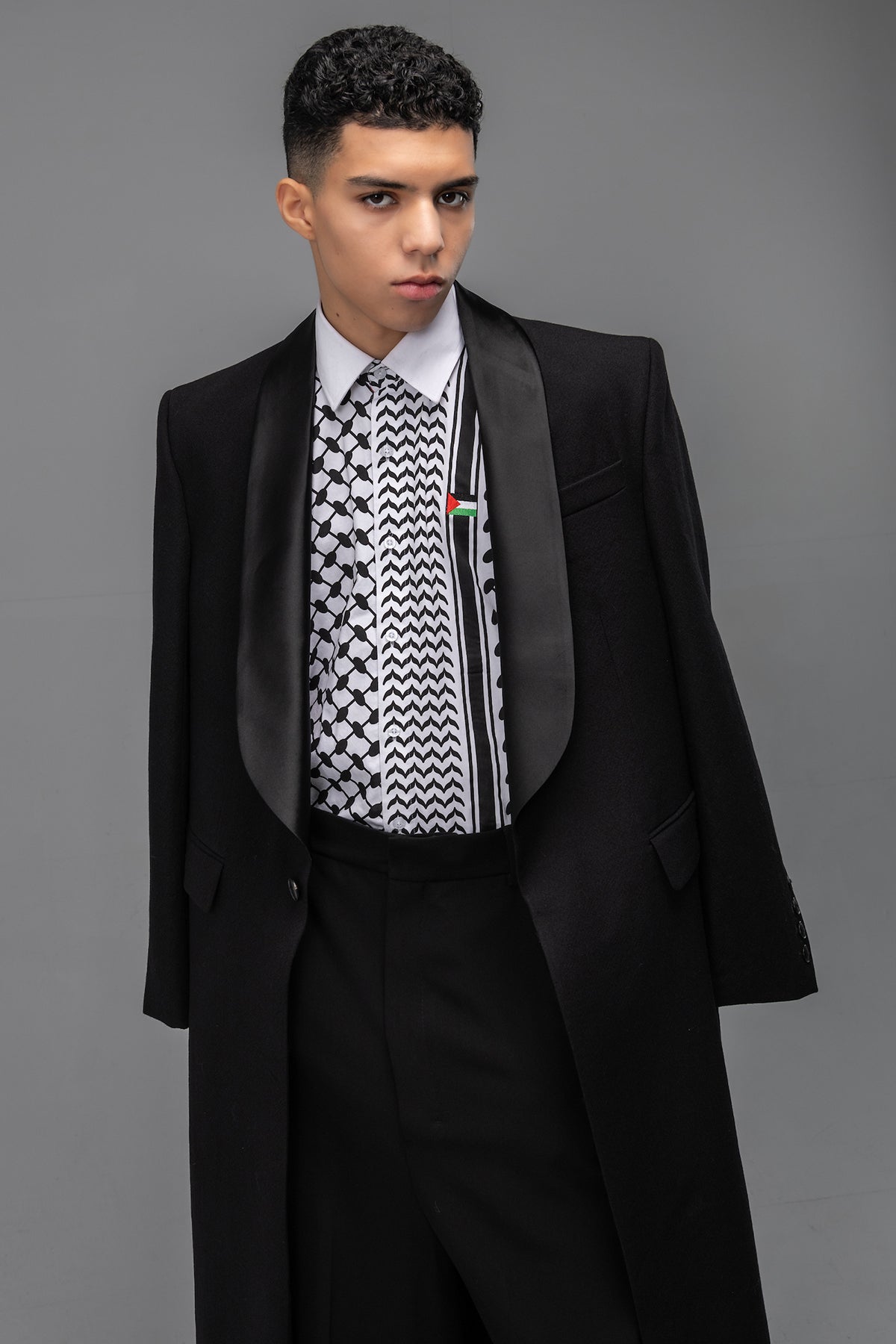 Keffiyeh Shirt Men